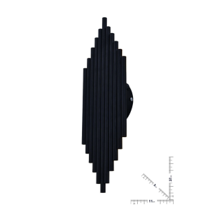 Modern Luxury Tak Çalıştır Aç Kapa Butonlu Pilli Aplik Eskitme Gold Sarı Pilli Duvar Aplik