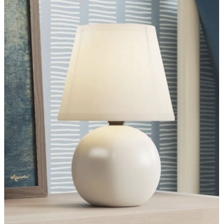 Modern Tasarım İkili Set Marwis Abajur Krem Abajur Masa Lambası Metal Krem Gövde 2 ADET FİYAT